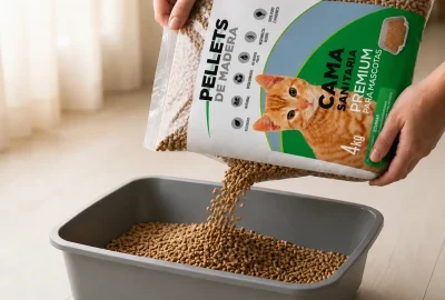 Pellets de madera de Natura Pellets para uso mascotas